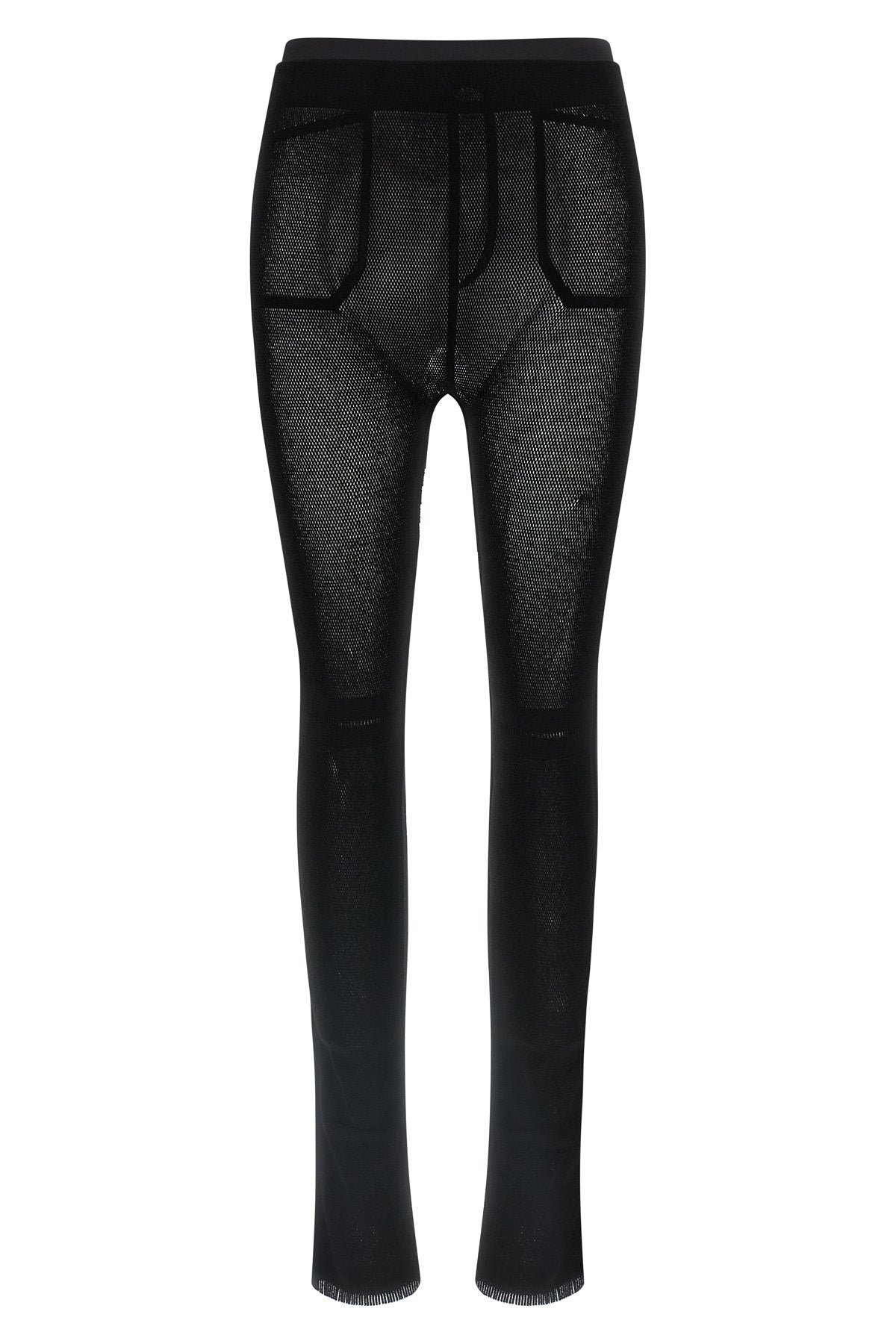 ISSEY MIYAKE 2 seen unseen ap leggings in a-poc mesh material