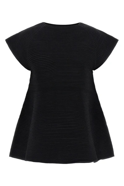 mini corrugated knit dress in ribbed fabric