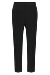 the rhombus pleats issey miyake cropped pants redefine the silhouette through