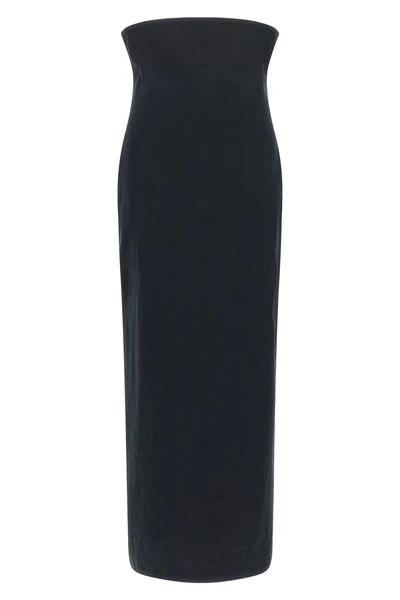 the long skirt issey miyake allow redefines the codes of contemporary tailoring