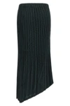 the issey miyake unfurling pleats midi skirt redefines volumes through an inno