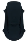 the skirt issey miyake prance redefines the volumes through a rigorous three-d
