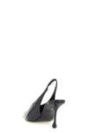 jimmy choo isa slingbacks feature a tapered toe silhouette and a sculptural te