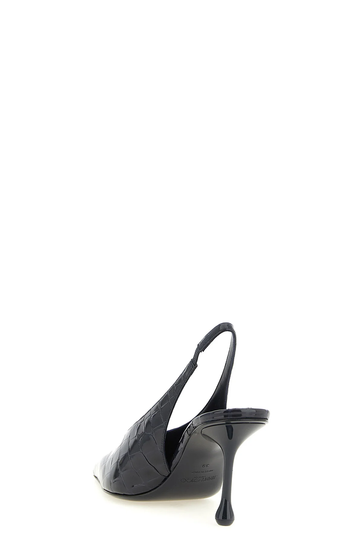 jimmy choo isa slingbacks feature a tapered toe silhouette and a sculptural te