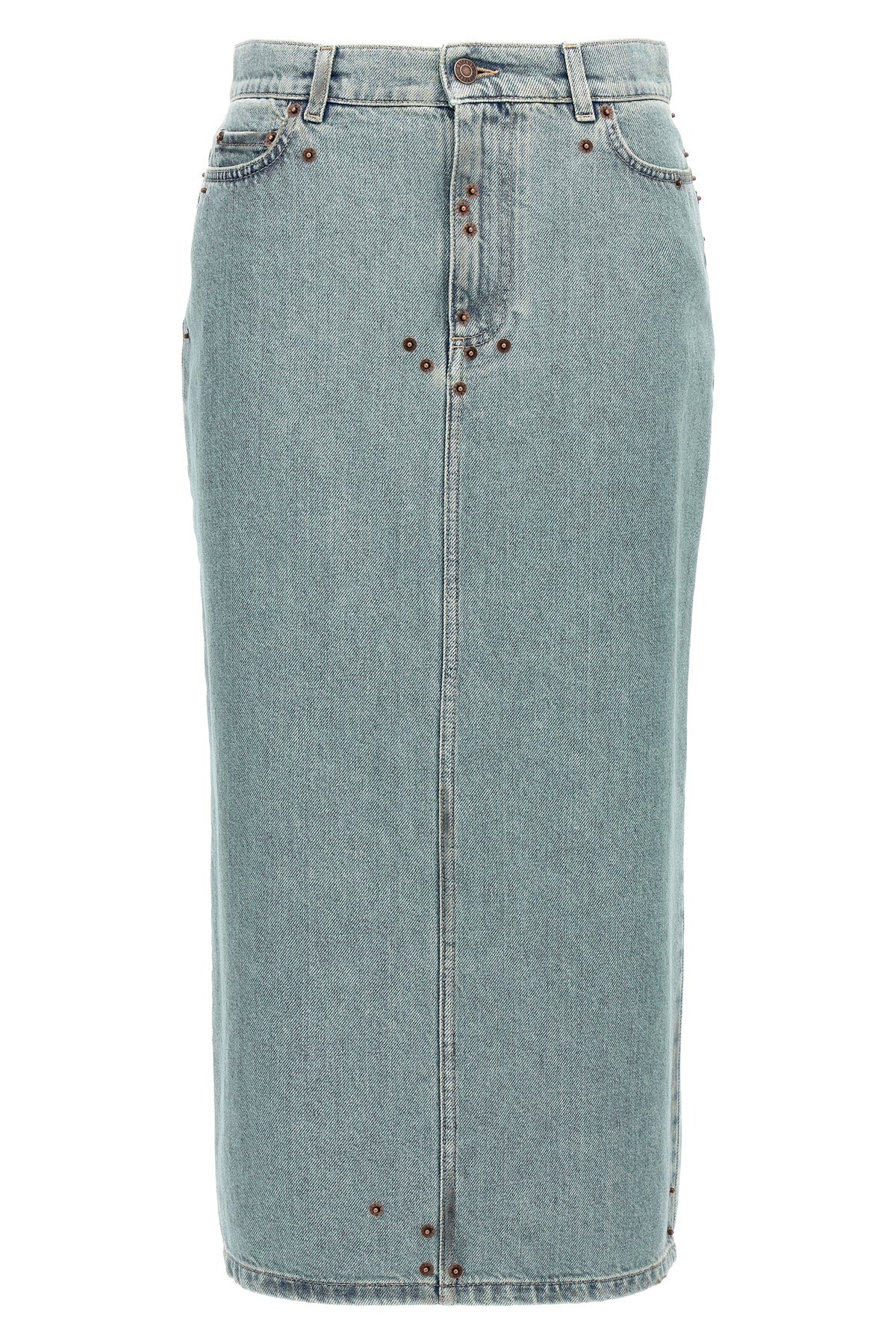 MOSCHINO 40 cotton denim skirt