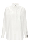 stretch cotton poplin shirt