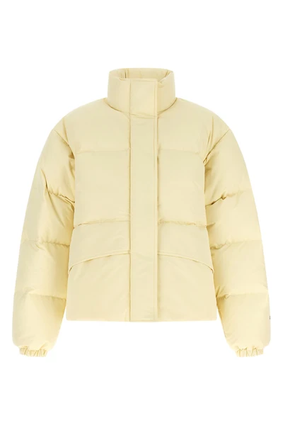 jil sanders goose down padded down jacket redefines the codes of outerwear thro