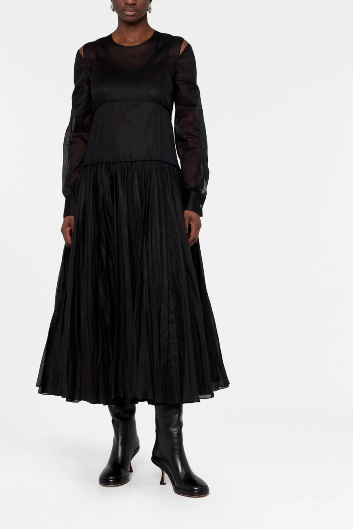 JIL SANDER 36 cotton dress