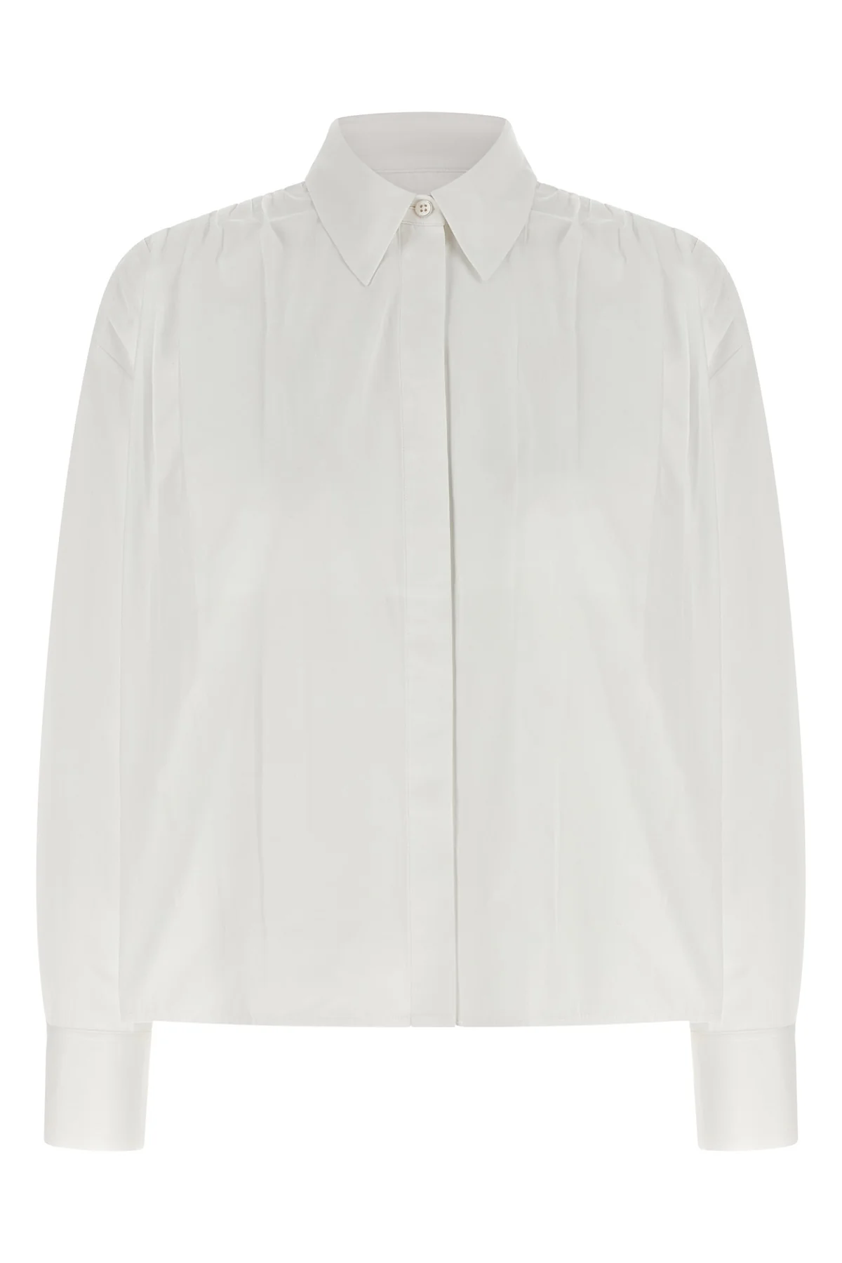 136 shirt in double cotton poplin