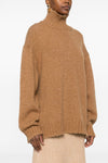 alpca blend turtleneck sweater