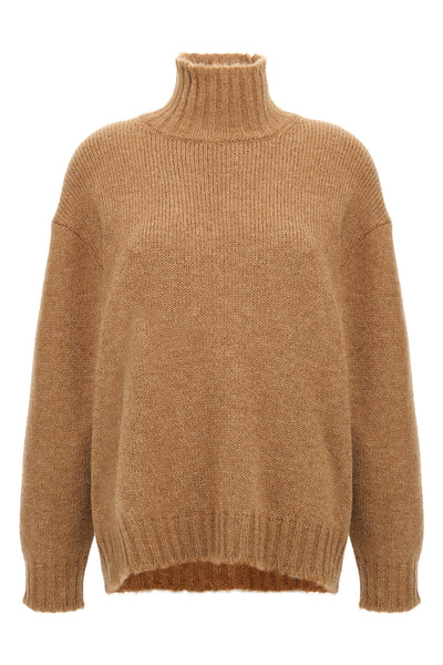 alpca blend turtleneck sweater