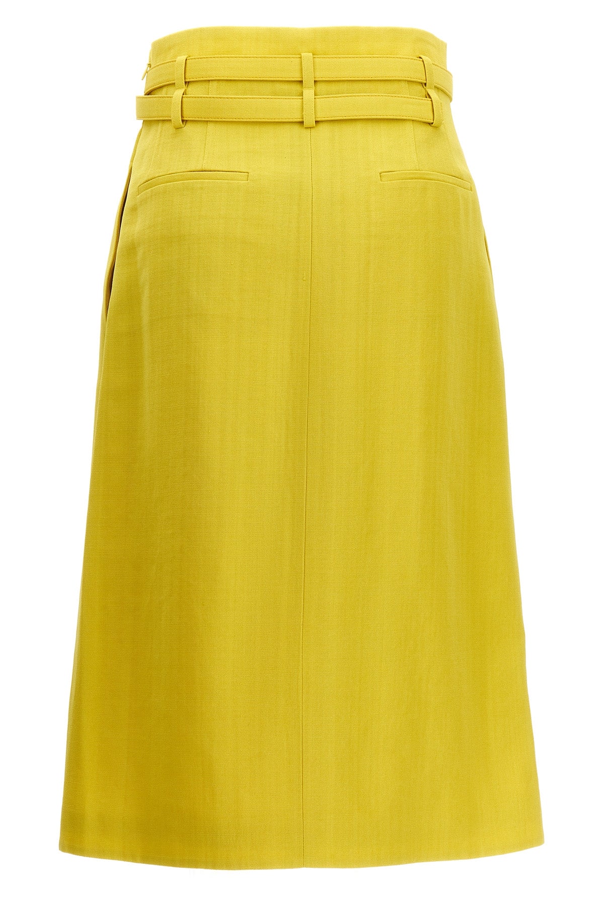 JIL SANDER 34 66 skirt in viscose and silk blend