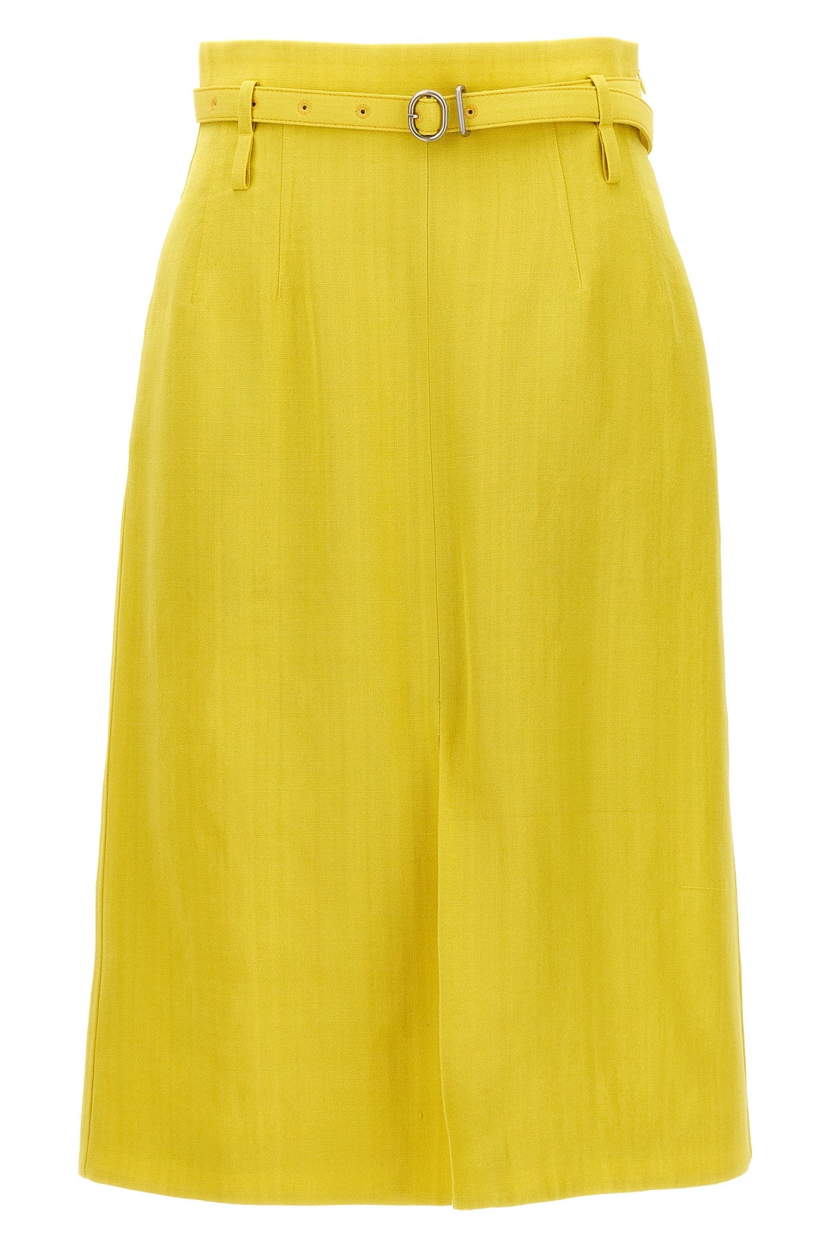 JIL SANDER 34 66 skirt in viscose and silk blend