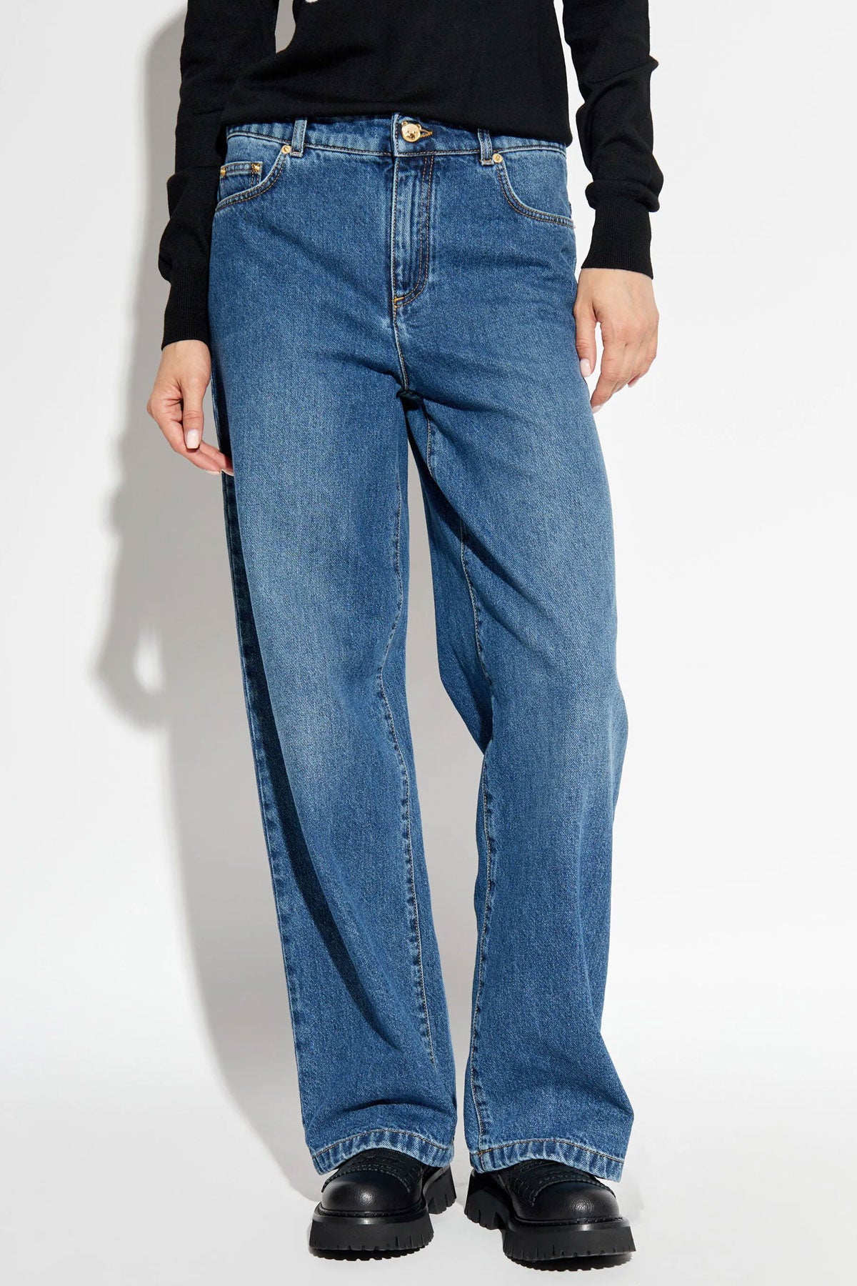MOSCHINO 40 cotton denim jeans