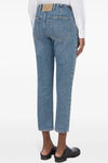 five-pocket cotton denim jeans