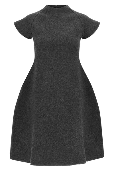 the jil sander dress exemplifies the brands mastery of minimalist tailoring and
