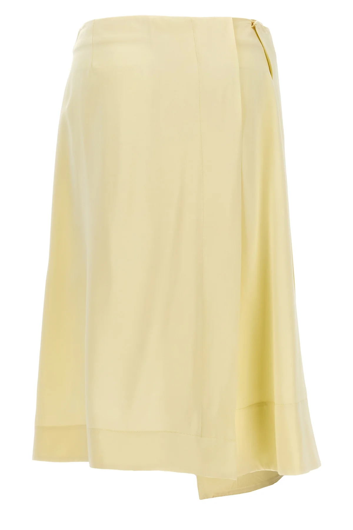 JIL SANDER 36 satin skirt