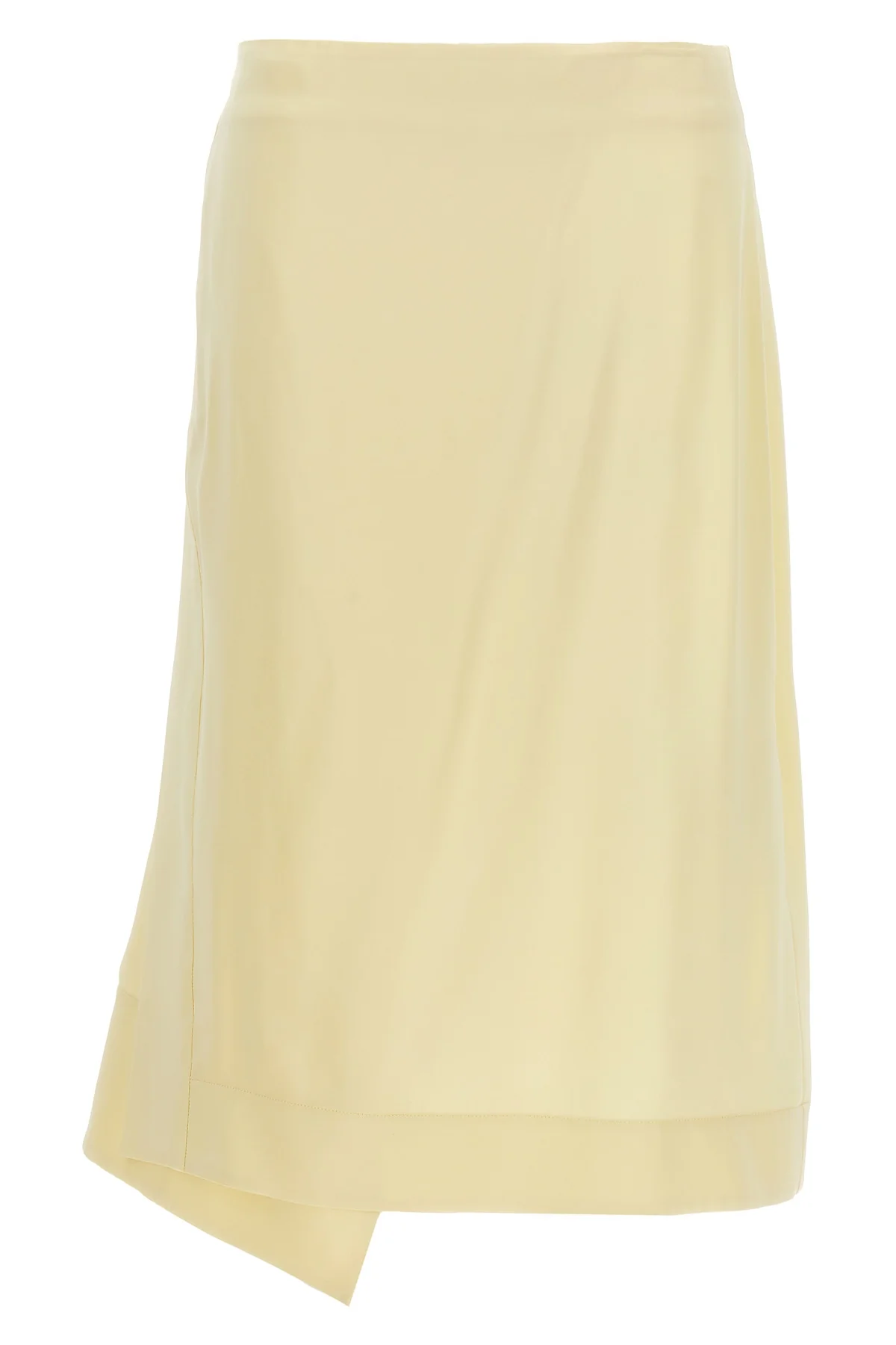JIL SANDER 36 satin skirt
