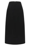 the jil sander skirt redefines the codes of contemporary tailoring through a scu