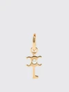 triomphe gold-tone necklace with synthetic pearls