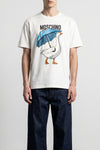 moschinos short-sleeved goose t-shirt