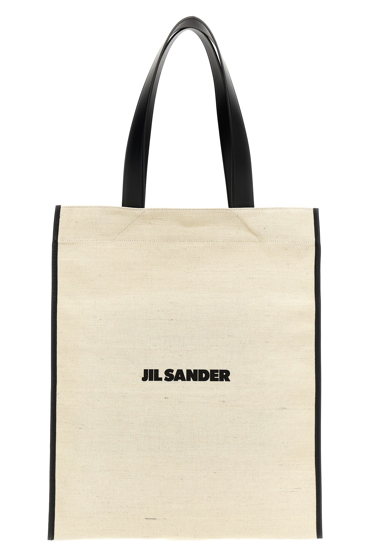 JIL SANDER OS medium flat canvas shopping bag