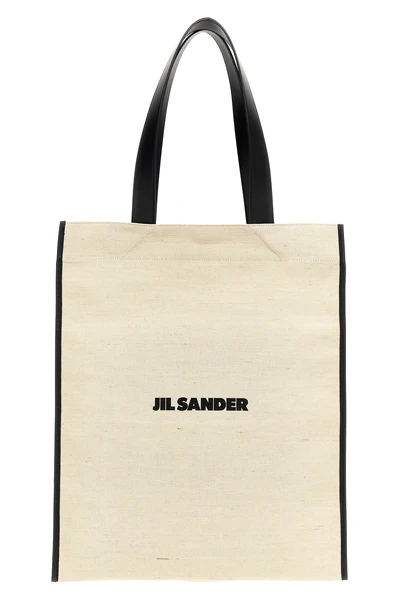 medium flat canvas shopping bag