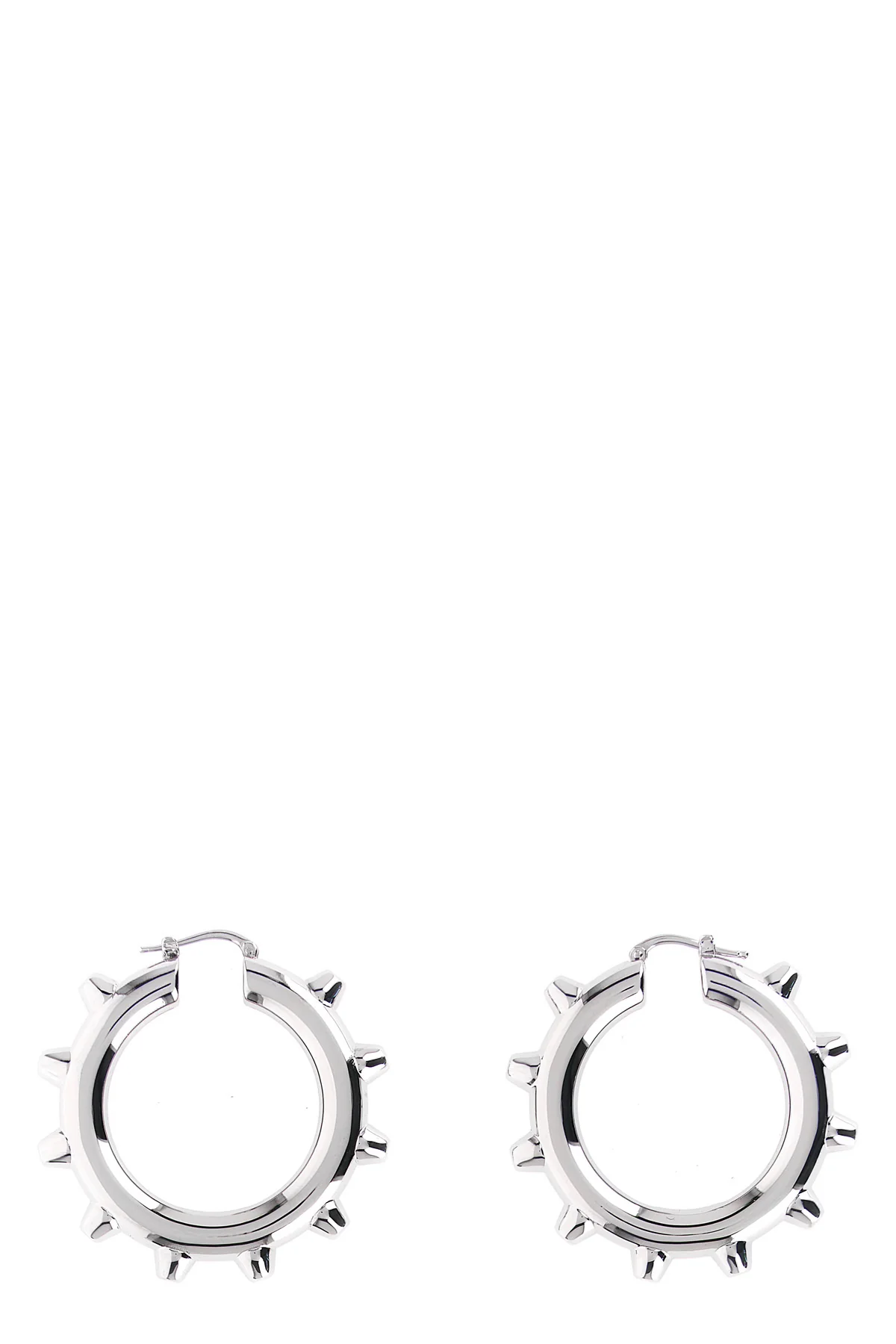 731 hoop earrings in handmade brass