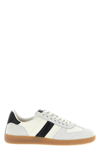 terence sneakers in suede and leather