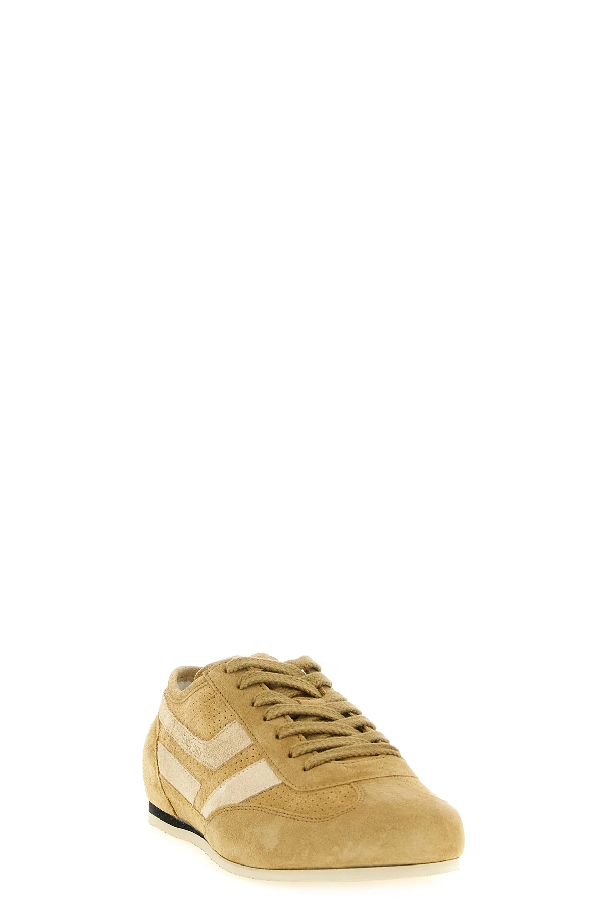 brook openwork suede sneakers