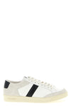 blake full-grain leather and suede sneakers