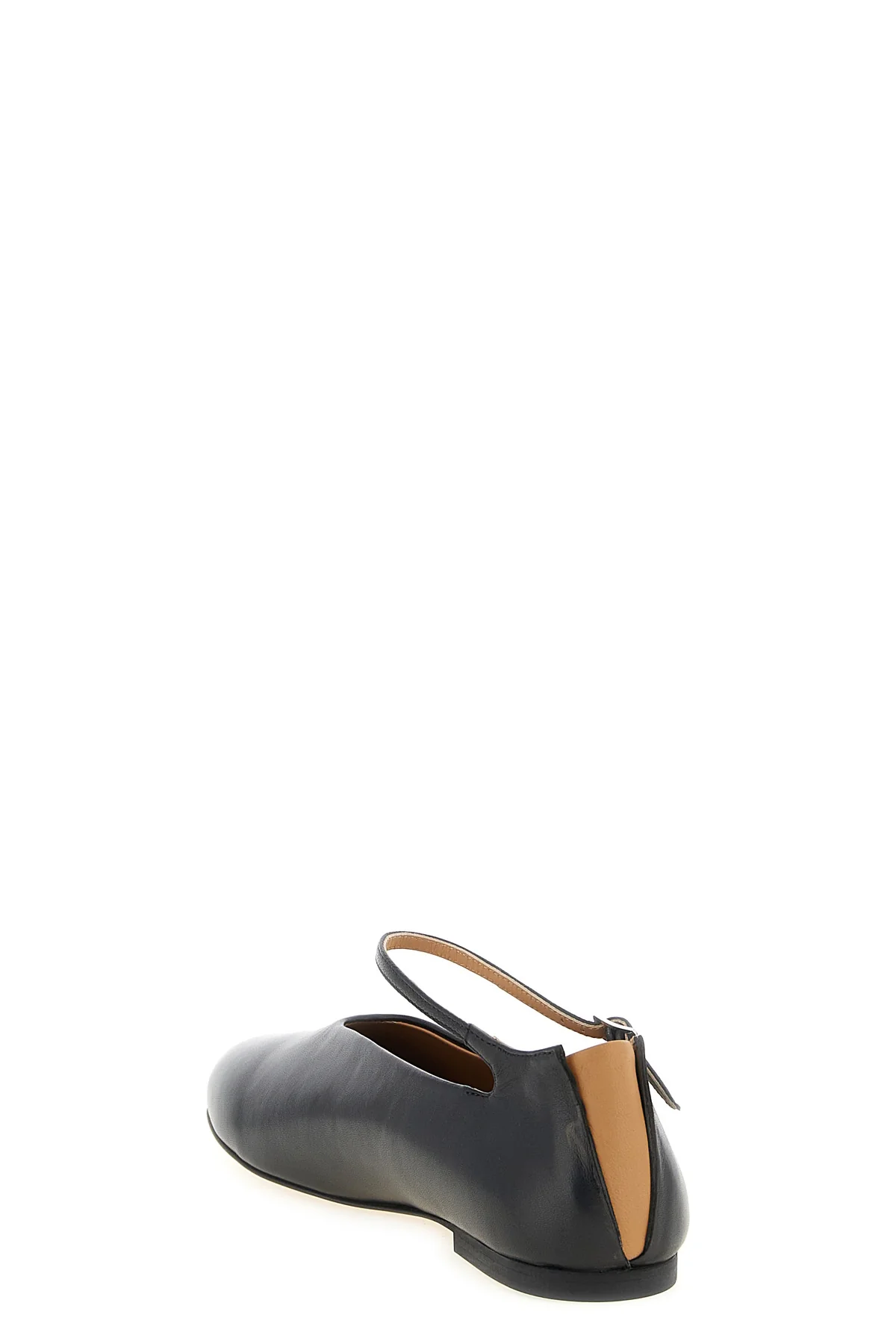 jil sander elyss ballet flats redefines the codes of flat footwear through an