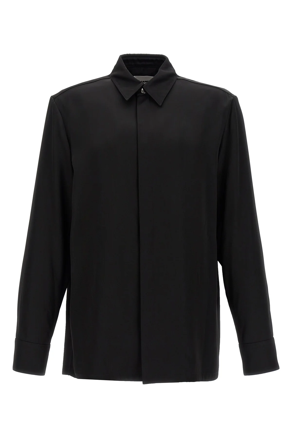 121 viscose and silk blend twill shirt