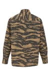 106 shirt in technical silk chiné