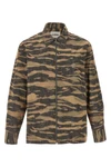 106 shirt in technical silk chiné