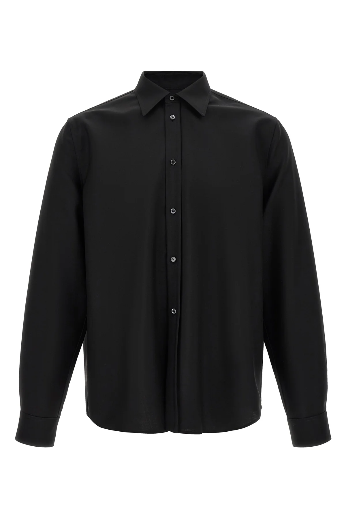 JIL SANDER 40 cm 240 mohair wool canvas shirt