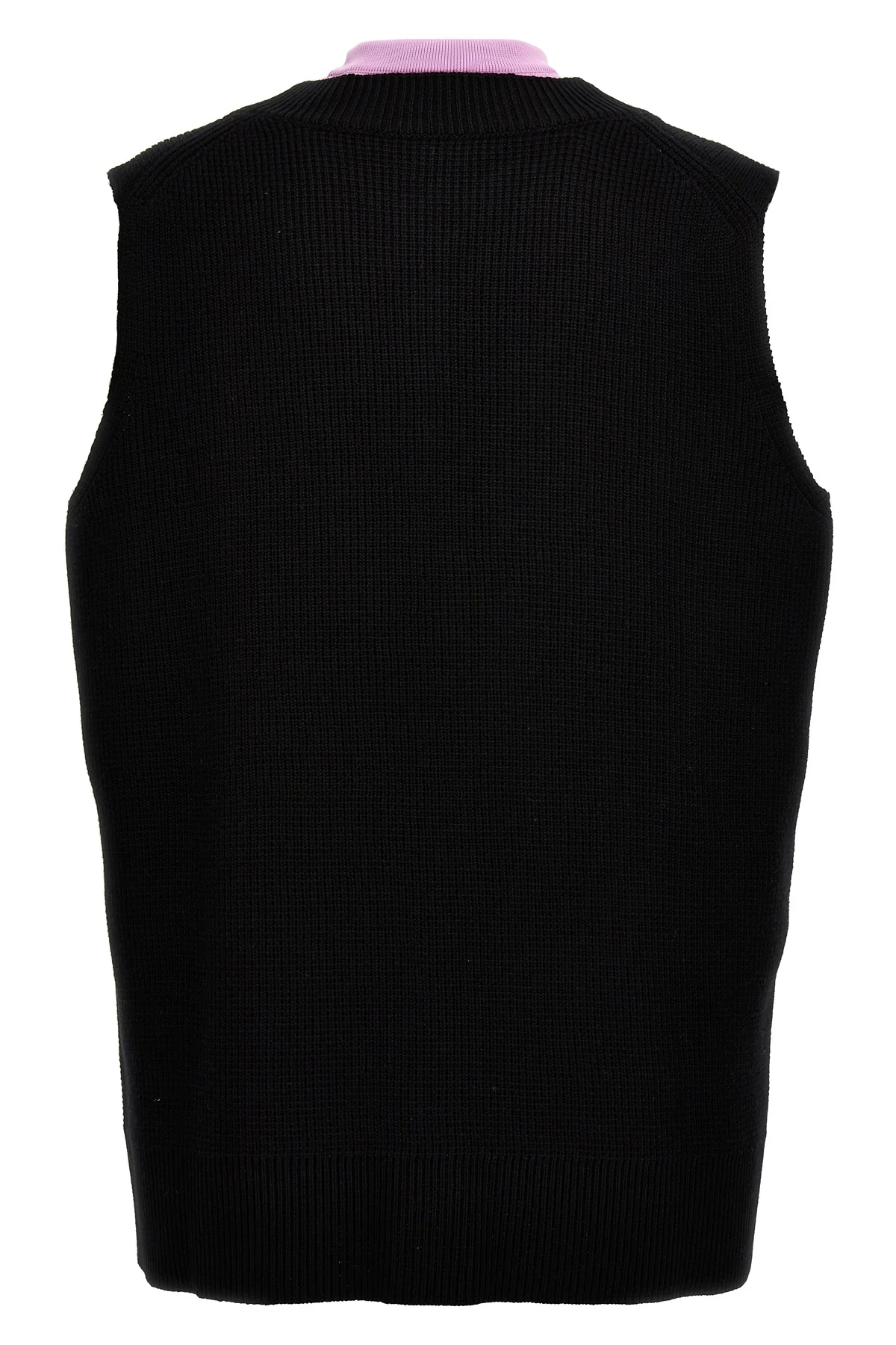 wool blend knit vest