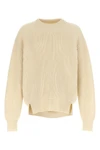 chunky english rib wool sweater