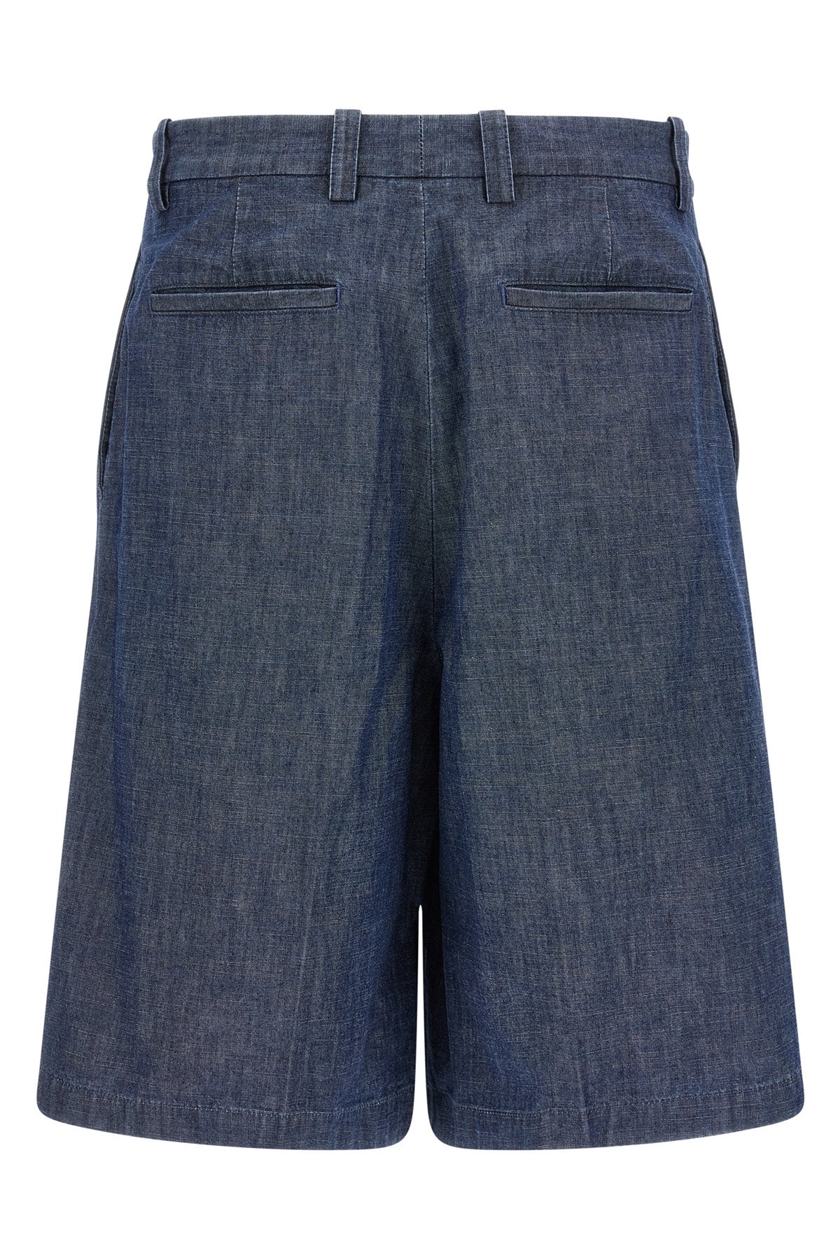 210 cotton denim bermuda shorts