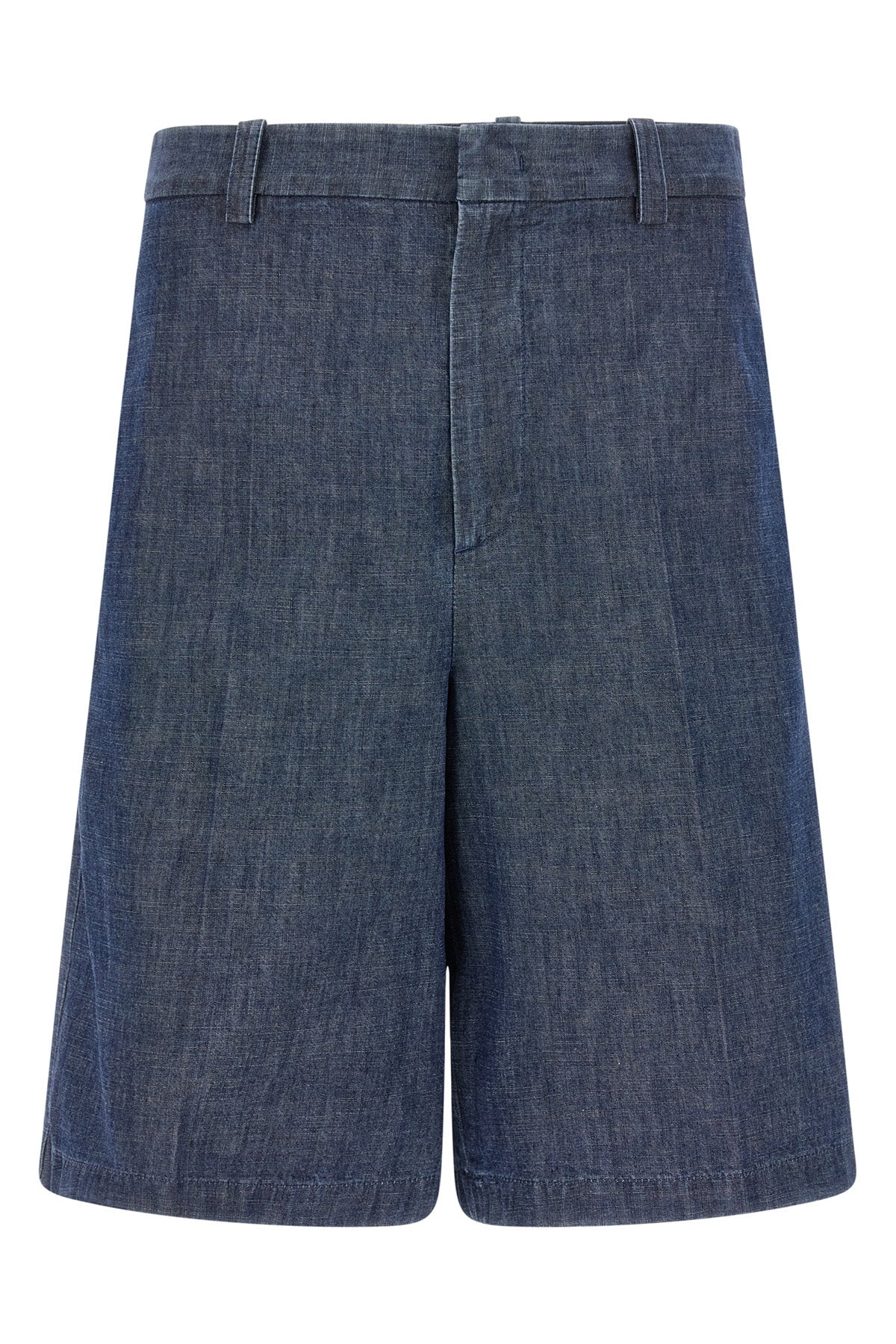 210 cotton denim bermuda shorts