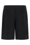 fleece cotton bermuda shorts