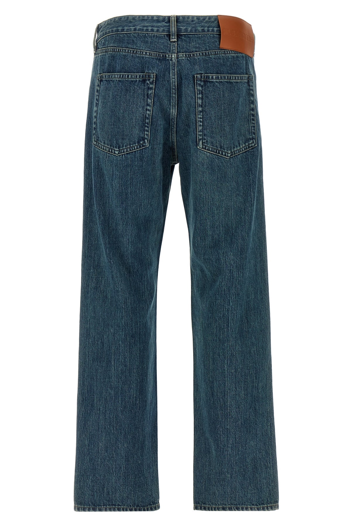 266 jeans in washed and bleached raw japanese denim