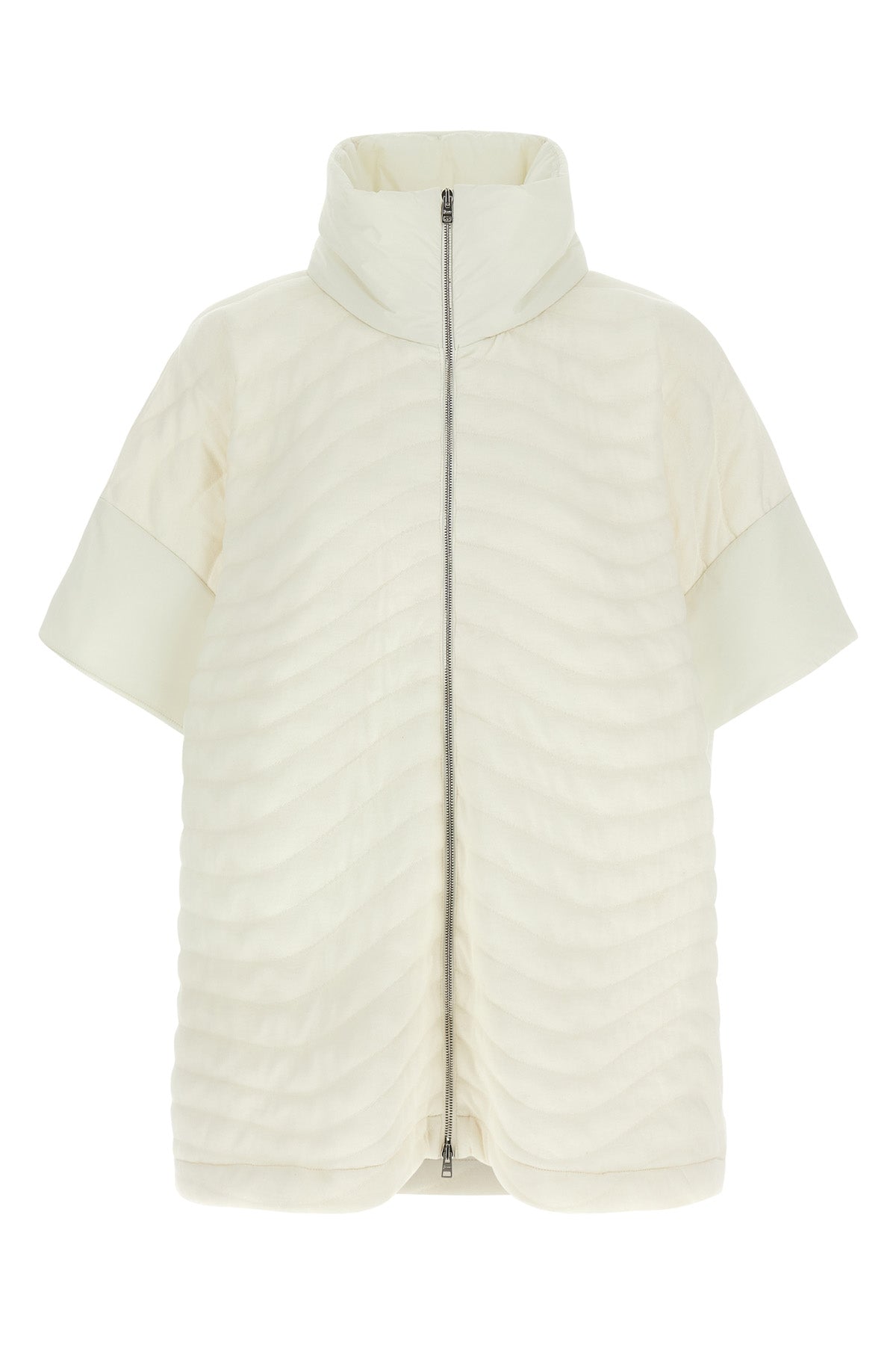 HERNO L double knit resort poncho