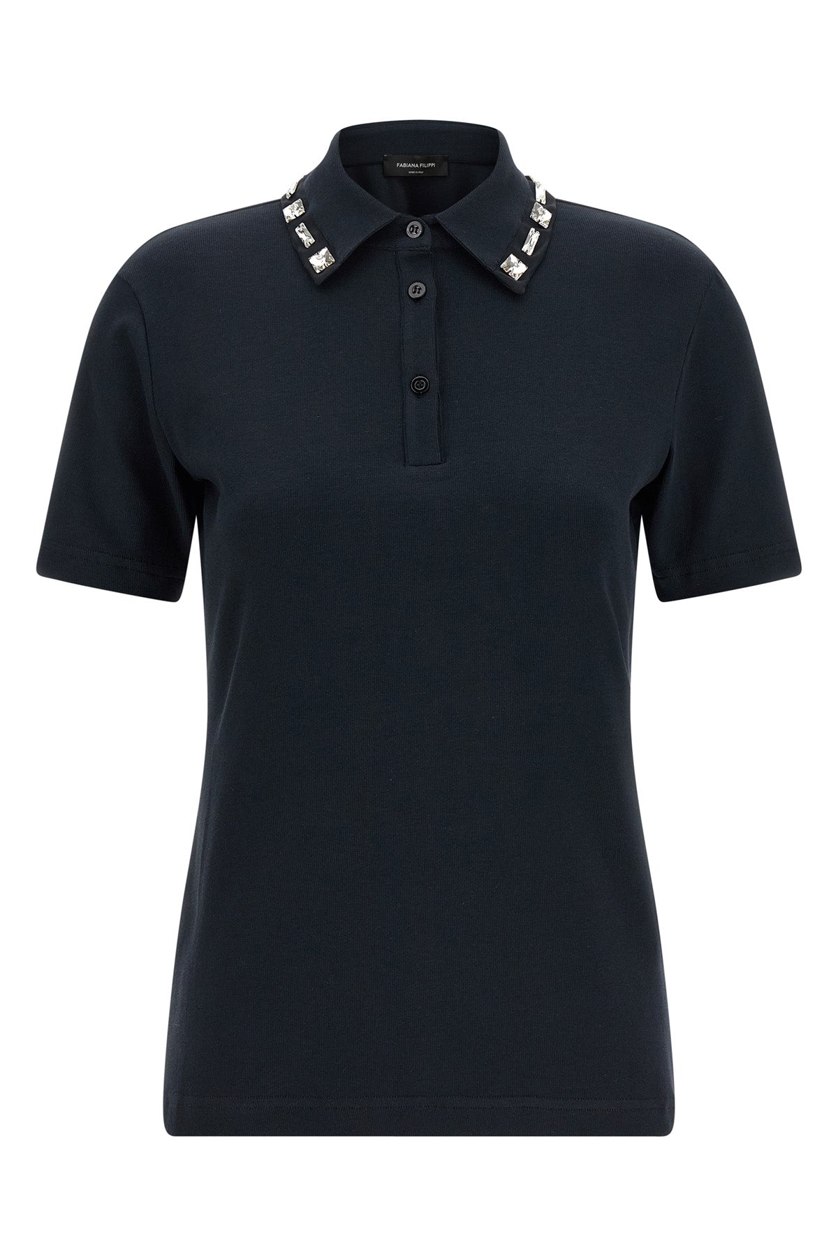 FABIANA FILIPPI 40 polo shirt in stretch cotton