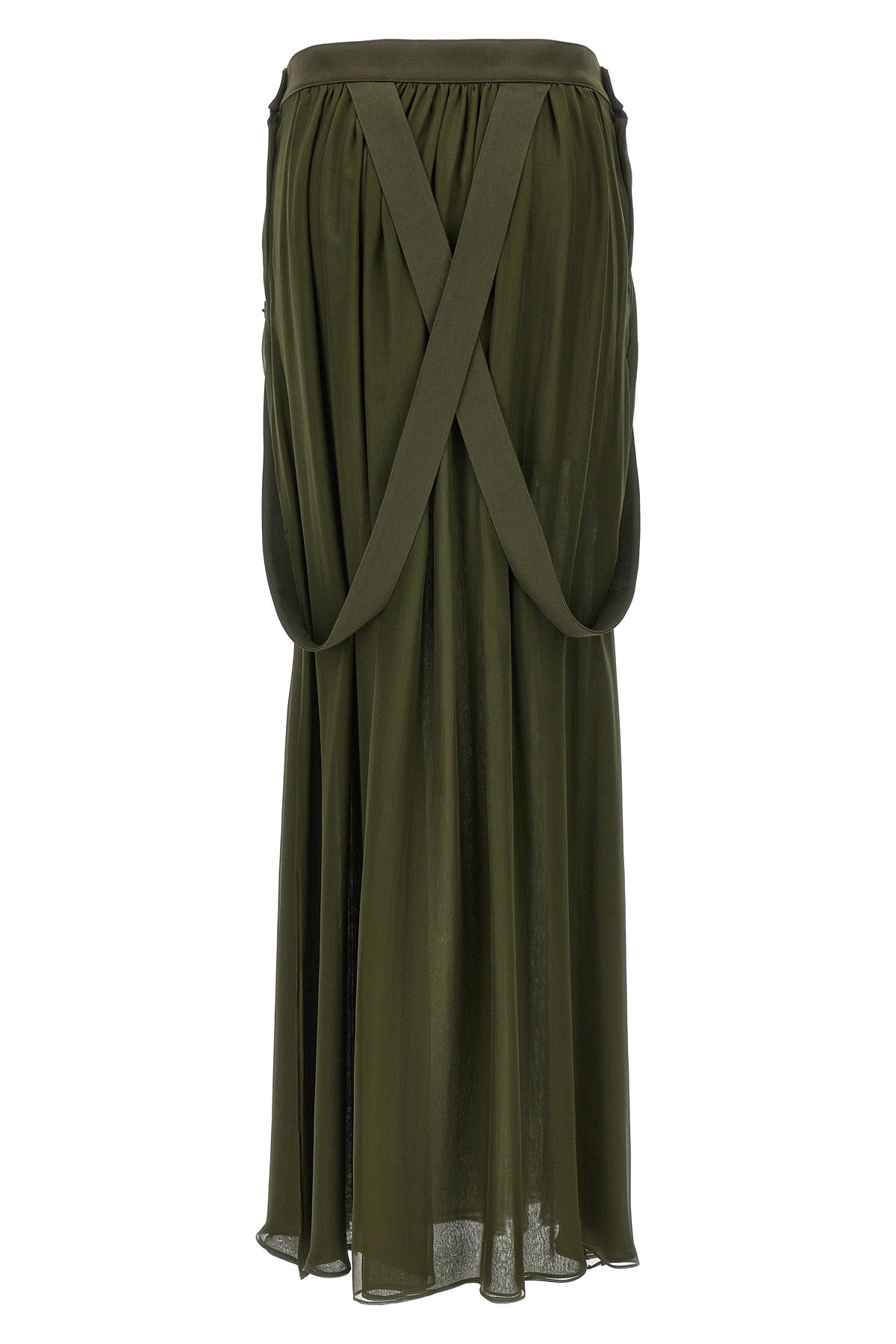 MAX MARA 44 jedy silk chiffon skirt