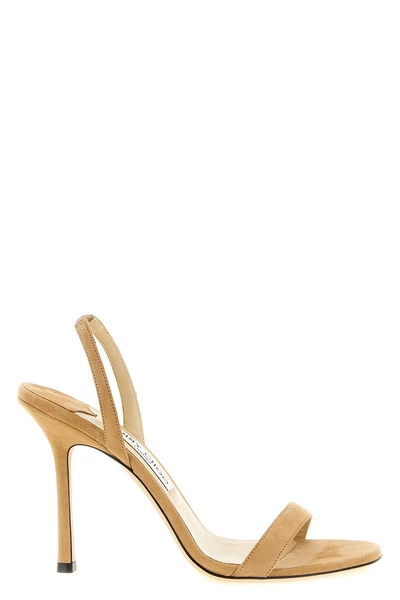the jimmy choo jenn sandals embody absolute formal purity
