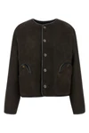 tatoosh gliss reversible suede and shearling jacket