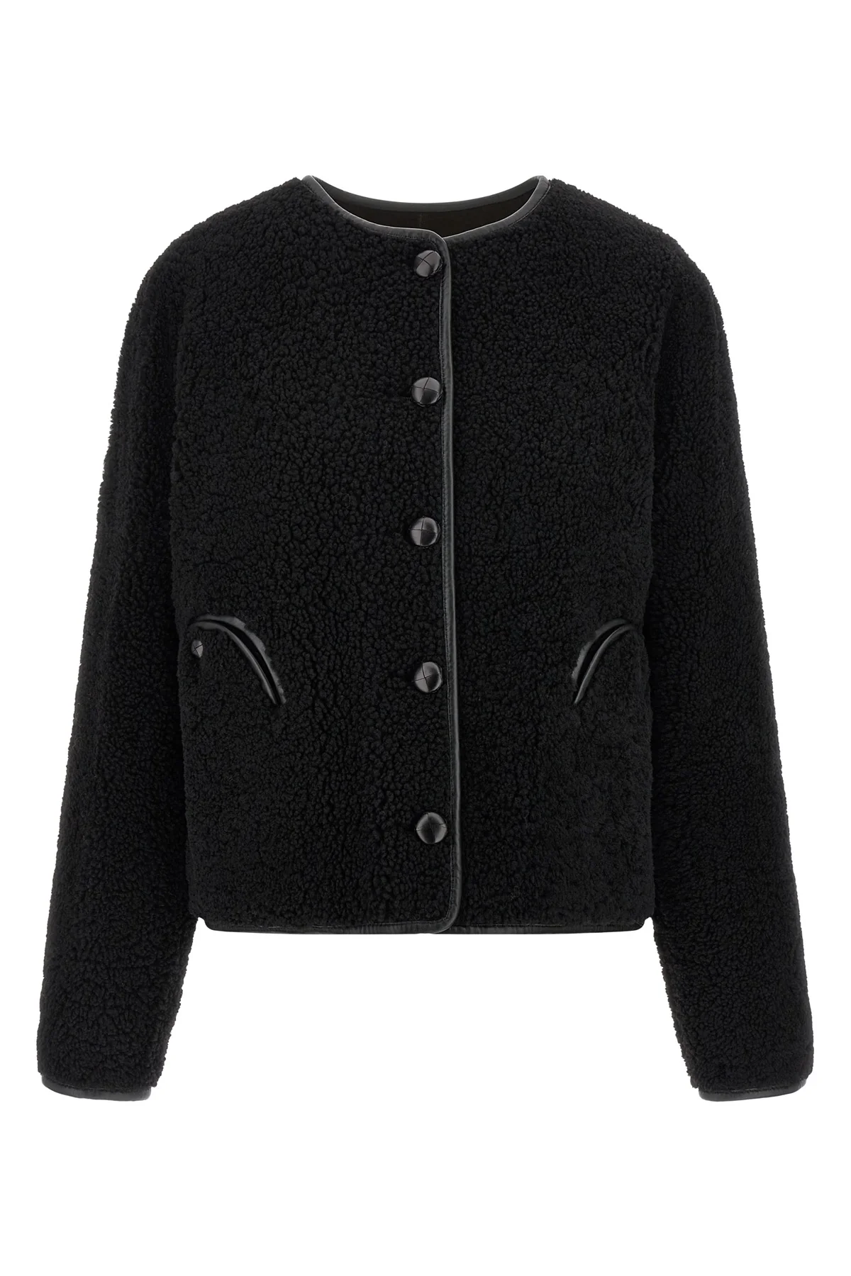 tatoosh gliss reversible suede and shearling jacket