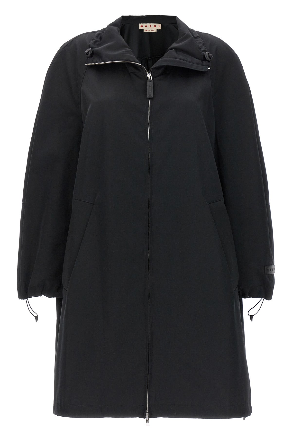MARNI 40 parka in satin technical fabric