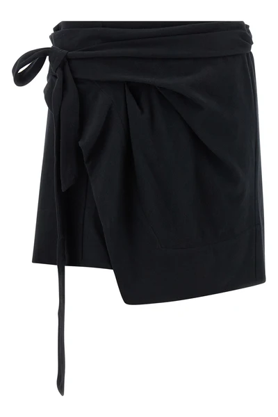 berenice cotton jersey miniskirt